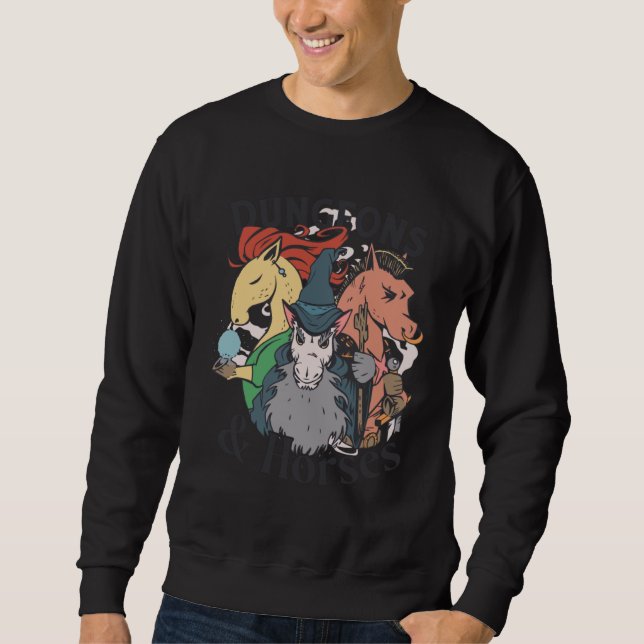 Dungeons & Horses Sweatshirt (Vorderseite)