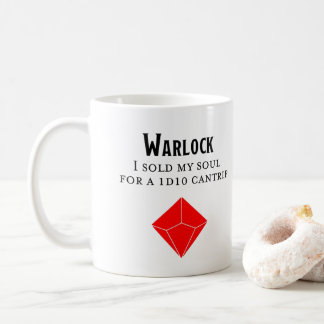 Dungeons und Drachen Gewitterte Hexenmeister-Tasse Kaffeetasse