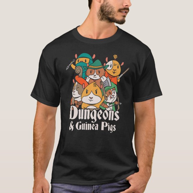 Dungeons und Guinea T-Shirt (Vorderseite)