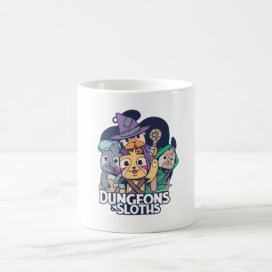 DUNGEONS UND LANGSAME RPG-DESIGN KAFFEETASSE