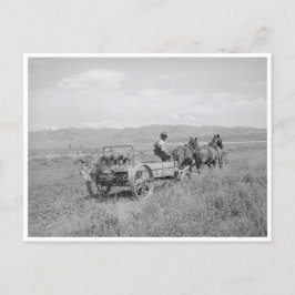 Düngerspreader Postkarte