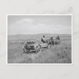 Düngerspreader Postkarte
