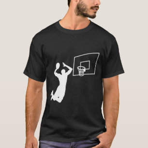 Dunk Basketball Spieler Slam Dunk Baller Basketbal T-Shirt