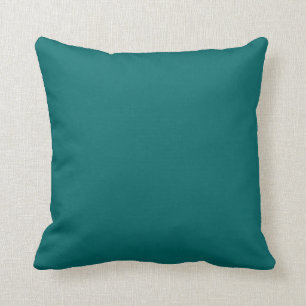 Dunkel Aquamarine Farbe, benutzerdefiniertes Drehk Kissen