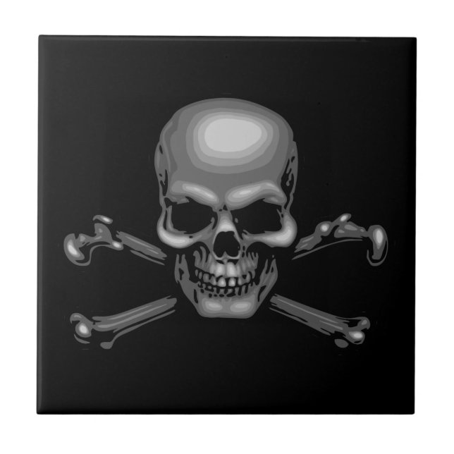 Dunkel Marky Fliese (Vorderseite)