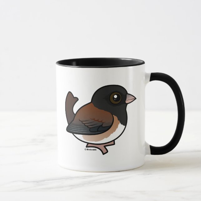 Dunkel-mit Augen Junco (Oregon) Tasse (Rechts)