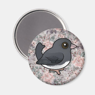 Dunkel-mit Augen Junco (schieferfarben) Magnet