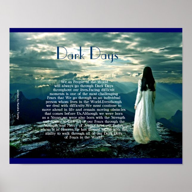dunkel poster (Vorne)