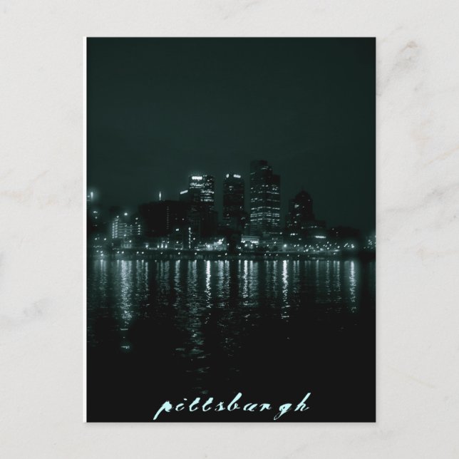 Dunkel- Postkarte (Vorderseite)