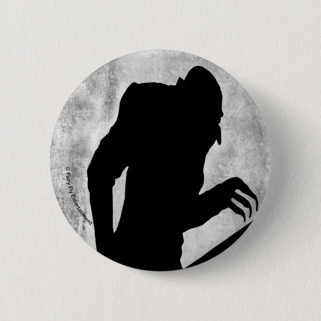 dunkel| Schatten von Nosferatu Button (Vorderseite)