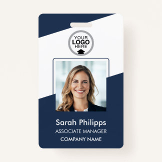 Dunkelblau | Employee Foto ID Company Security Abz Ausweis