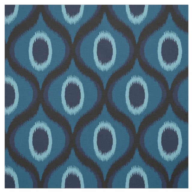 Dunkelblau-Farbe-Marokko-Kikat-Design Stoff (Muster)