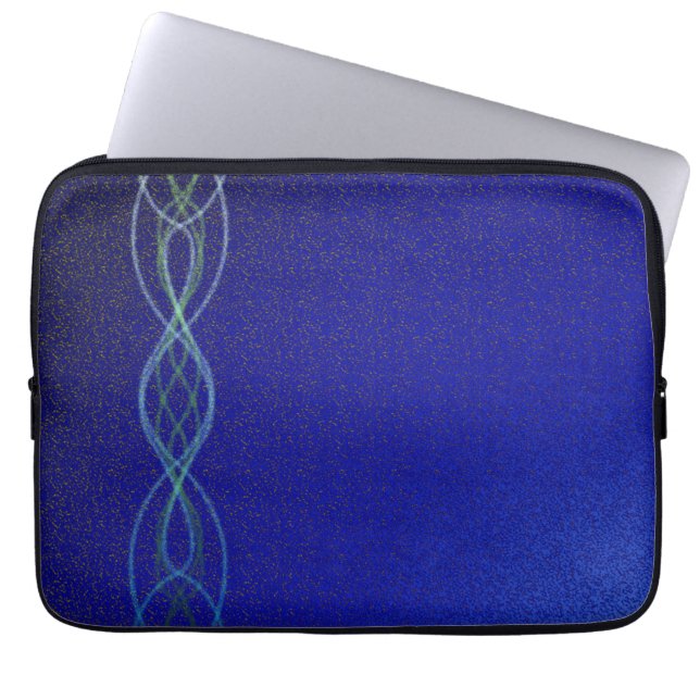 Dunkelblau Laptopschutzhülle (Vorderseite)