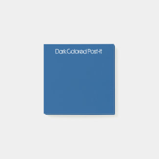 Dunkelblau Post-it Klebezettel