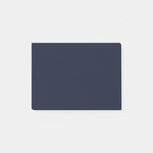 Dunkelblau Post-it Klebezettel (Vorderseite)