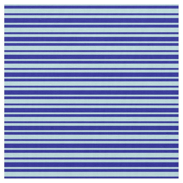 Dunkelblau & Pulver Blaugestreiftes Muster Stoff (Nahaufnahme)