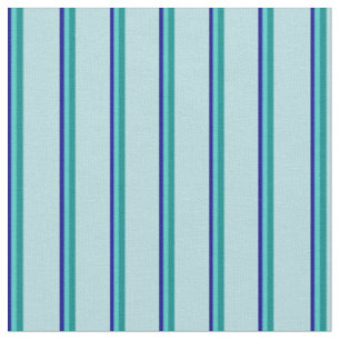 Dunkelblau, Türkis, Dunkler Cyan & Pulver Blau Stoff