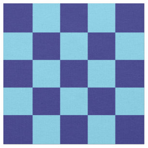 Dunkelblau und hellblau - Prüfmuster Stoff