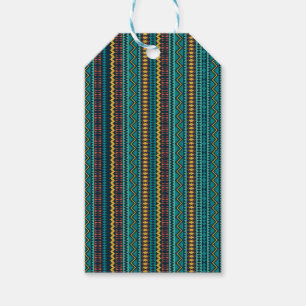 DUNKELBLAUE GREEN & GOLD DREIECKEN GESCHENKANHÄNGER