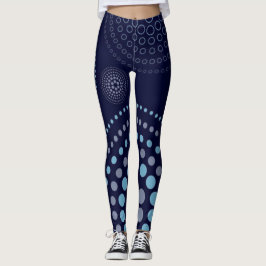 Dunkelblaue Leggings-Hose Leggings