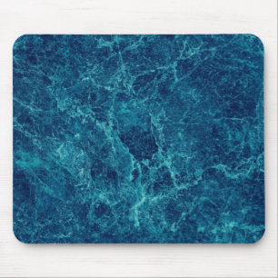 dunkelblaue Marmorstruktur Mousepad