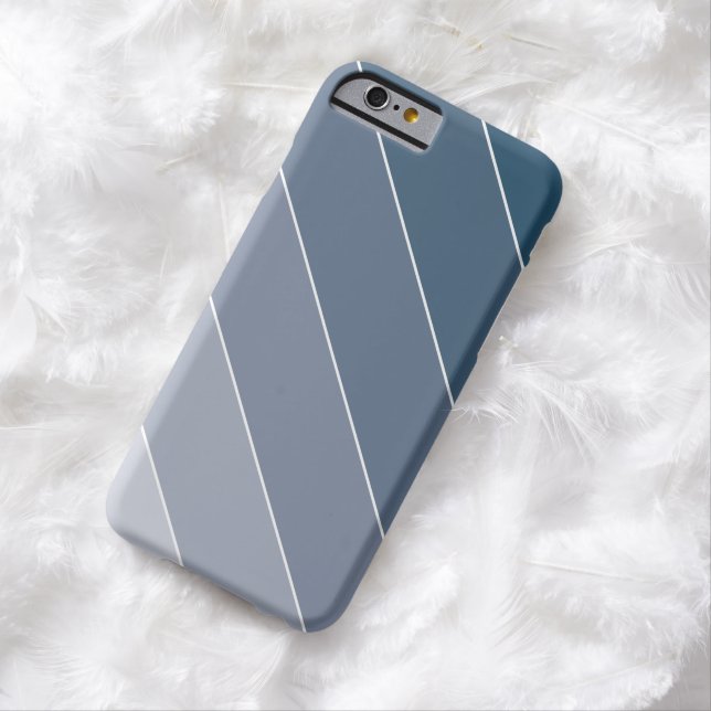 Dunkelblaue Ombré Streifen Case-Mate iPhone Hülle (Beispiel)