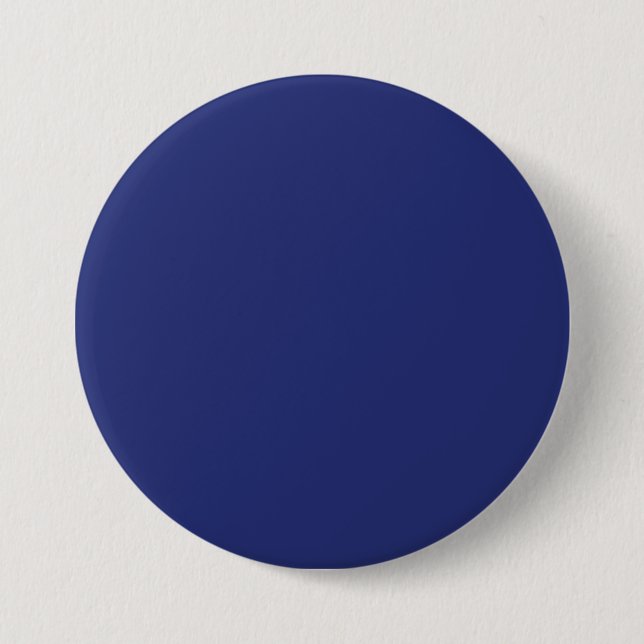 Dunkelblaue Personalisierte Marinegeschichte um Mi Button (Vorderseite)