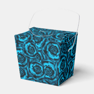 Dunkelblaue Rose Geschenkschachtel
