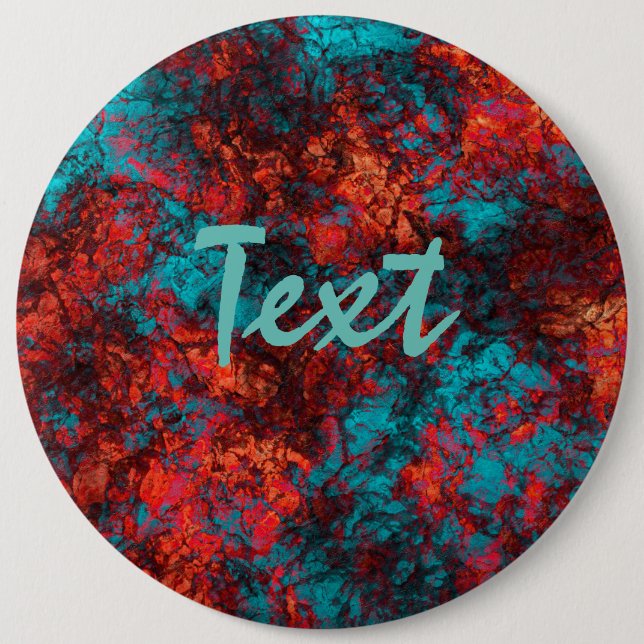 Dunkelblaue Textur aus Wildledergranit Button (Vorderseite)