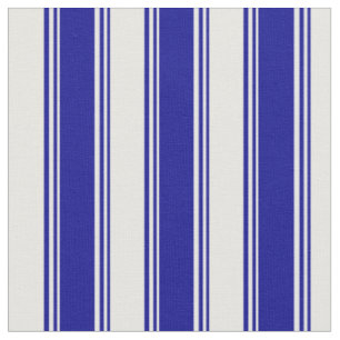 Dunkelblaue und weiße farbige Streifen/Linienmuste Stoff