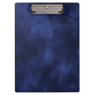 Dunkelblaue Wolken Klemmbrett