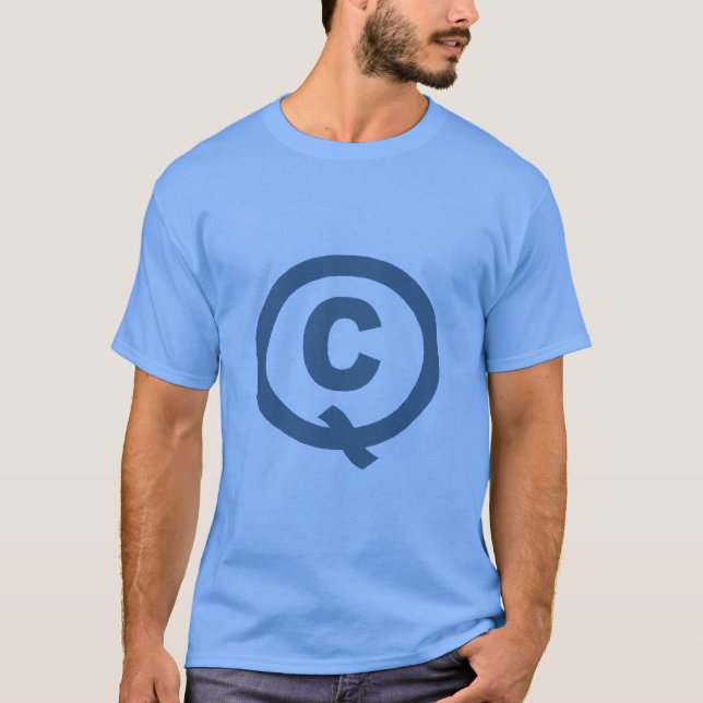 Dunkelblauer Caroline T - Shirt DESIGN QUEBEC (Vorderseite)