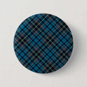 Dunkelblaues kariertes button