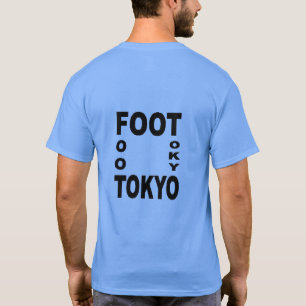Dunkelblaues Mannshirt FOOT TOKIO T-Shirt
