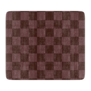 Dunkelbraune Tafel Schneidebrett