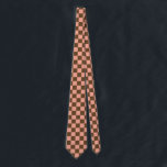 Dunkelbraune und hellrosa Karton Krawatte<br><div class="desc">Dunkelbraune und hellrosa Karton</div>