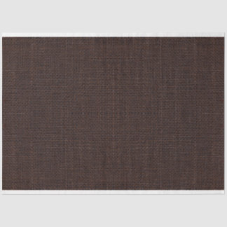 Dunkelbraunes Burlap Textur Dekoupage Tissue Paper Seidenpapier