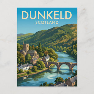 Dunkeld Schottland Postkarte