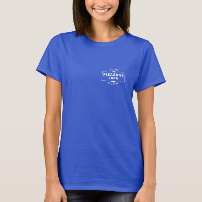 Dunkelfarbener T - Shirt für Männer/Frauen (Vorderseite)