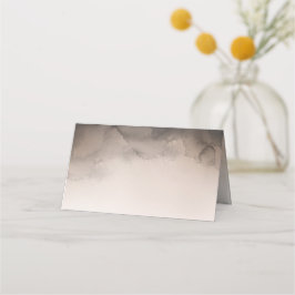 Dunkelfarbenhochzeit Platzkarte