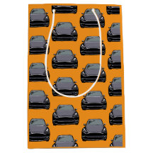 Dunkelgrau Elektrofahrzeug SUV Orange