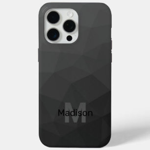 Dunkelgrau-Gefälle geometrische Maschenöffnung Mon Case-Mate iPhone Hülle