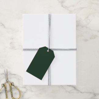 Dunkelgrau Grün Geschenkanhänger