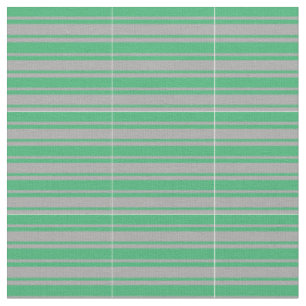 Dunkelgraue und meergrüne Linien Muster Stoff