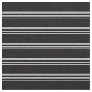Dunkelgraue und schwarz farbige Linien Muster Stoff