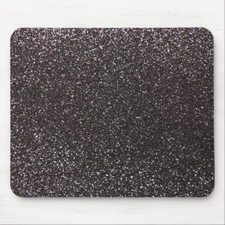 Dunkelgrauer Glitter Mousepad