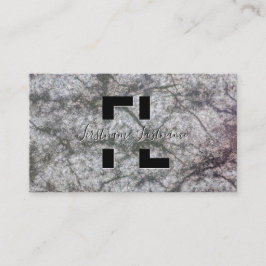 Dunkelgrauer Marmor, fließend Marmor Struktur mono Visitenkarte