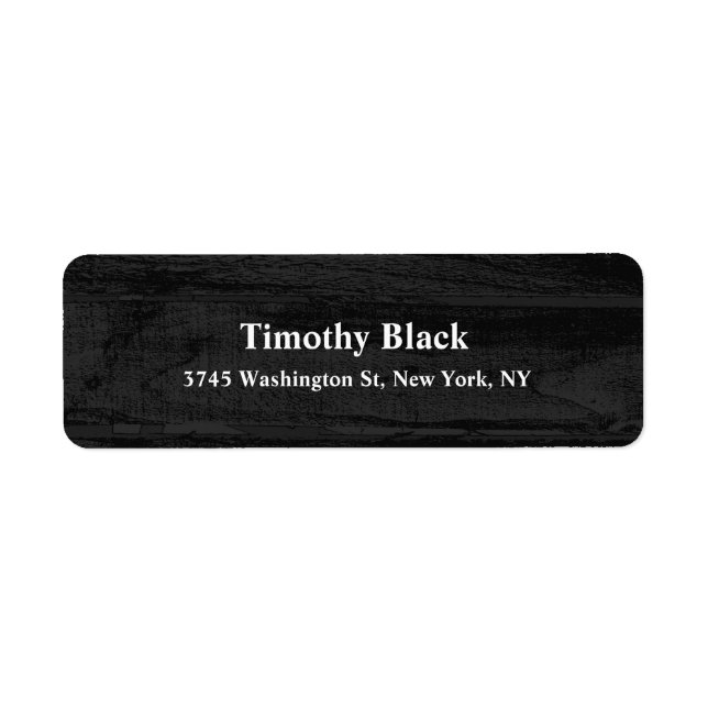 Dunkelgraues Holz Eleganter Schlichter moderner St (Vorne)