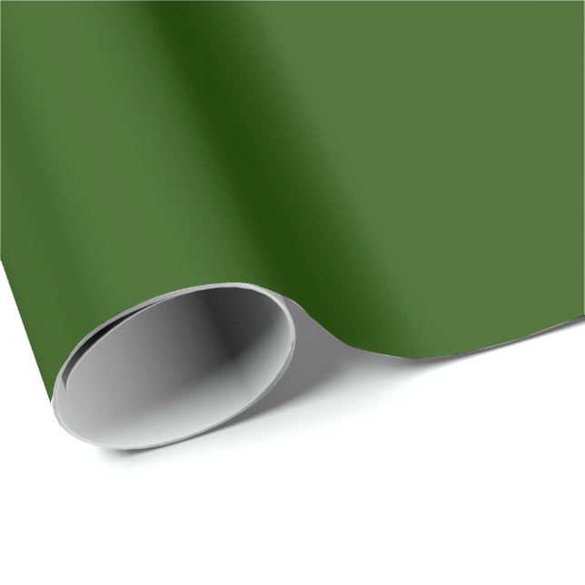 Dunkelgrün  geschenkpapier (Rolleneckpunkt)
