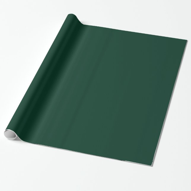 Dunkelgrün Geschenkpapier (Ungerollt)